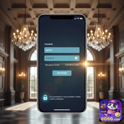 Ilustração de Acesse com segurança e facilidade no 6g6g